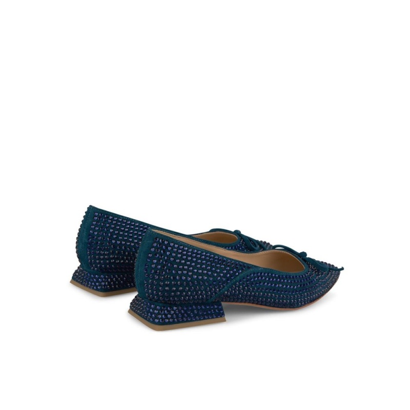 Ballerine Alma En Pena Bow Bleu Marine Femme | GMF-68616946